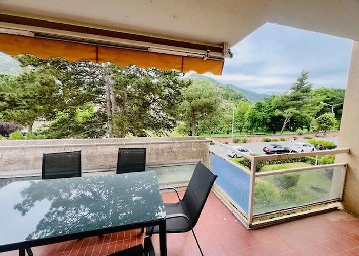 شقة F2 Avec Terrasse, 3 Pers, Proche Cures Et Centre-ville, Amelie-les-bains - Fr-1-703-117